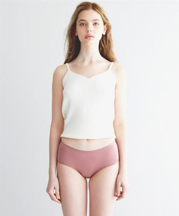 吸水型 サニタリーショーツ ルナチュラショーツ レギュラータイプ サンドピンク Mサイズ ロフト