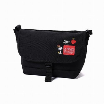 メッセンジャーバッグ ピーナッツ Mp1605jrs 8l ブラック ロフト
