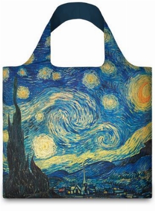 エコバッグ ゴッホ 星月夜 ロフト