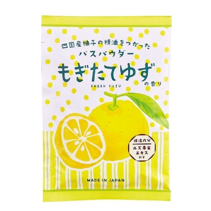 バスパウダー もぎたてゆずの香り 35g ロフト