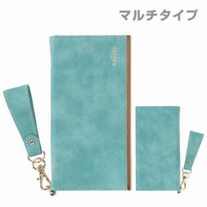 スマートフォン用ケース 手帳型 スエードスタイル ロフト