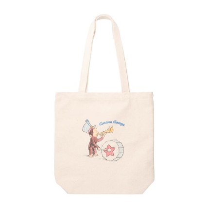 トートバッグ おさるのジョージ Drum ロフト