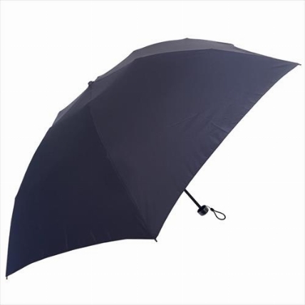 折りたたみ傘 60cmカーボン骨無地nv ロフト