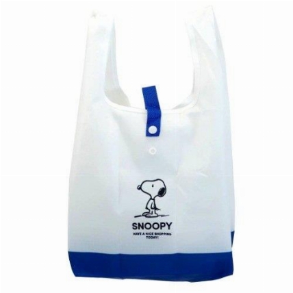 スヌーピー デザインショッパー Sサイズ ホワイト ピーナッツ ロフト