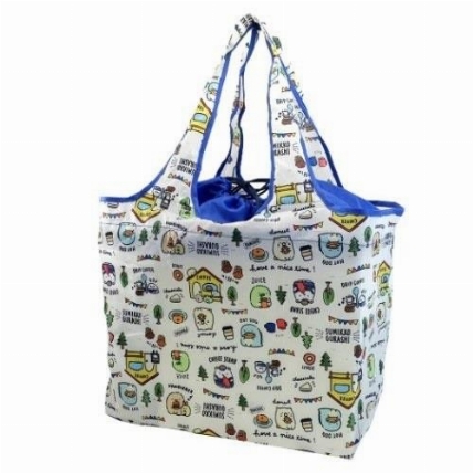 すみっコぐらし デザインショッパー Lサイズ アイボリー サンエックス ロフト