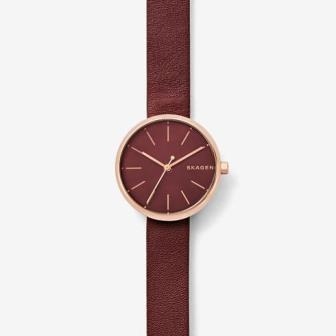 Skagen スカーゲン レディース腕時計 Signatur レザー Skw2646 ロフト