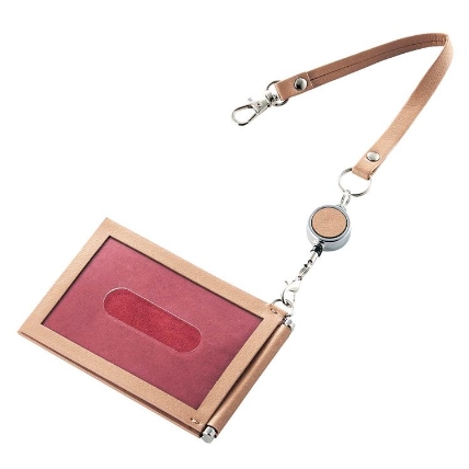 パスケース ミニオ 4枚収納 ソフトテラコッタ ワインレッド ロフト