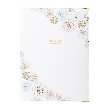 クリップファイル クリザンテーム ホワイト ロフト