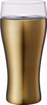 飲みごこちビールタンブラー ゴールド ロフト