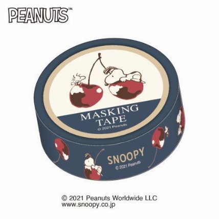 マスキングテープ スヌーピー チェリー ロフト