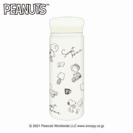スヌーピー ステンレスボトル 480ml スイートホーム ロフト