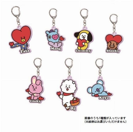 トレーディングラバーキーホルダー Bt21 1個入 ロフト トレーディングラバーキーホルダー Bt21 1個入 ロフト