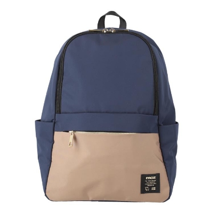 ミニリュック ネイビー モカ ロフト