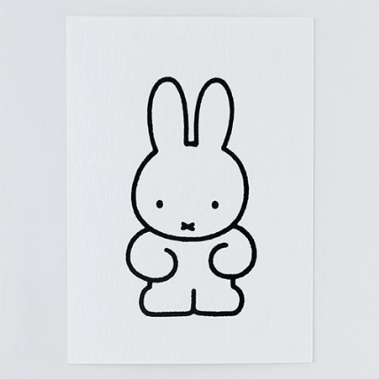 ポストカード Miffy ミッフィー ロフト