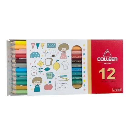 コーリン鉛筆×mizutama 775六角 12色紙箱入り色鉛筆|ロフト