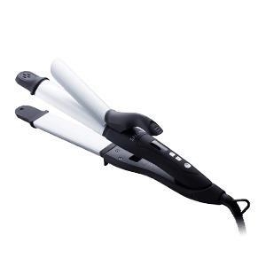 2way ストレート カールヘアアイロン Sl 002a ブラック 32mm サロニア ロフト