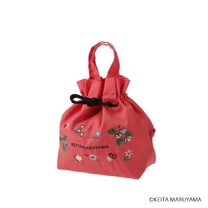 Gardenflowerランチ巾着バッグ ロフト Gardenflowerランチ巾着バッグ ロフト