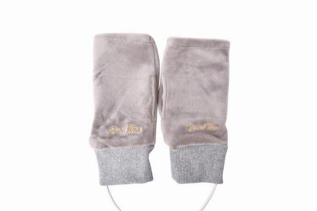 Usb手袋 グレー ジュエルタイム ロフト