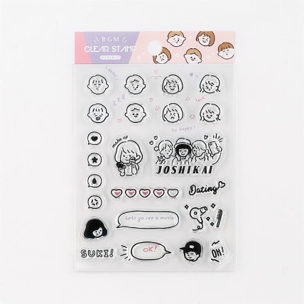 クリアスタンプ デート ロフト