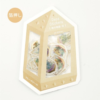 フレークシール 森の物語 花 ロフト