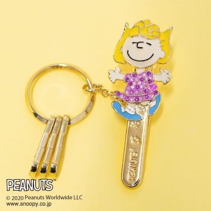 バッグキークリップ ピーナッツ サリー ロフト