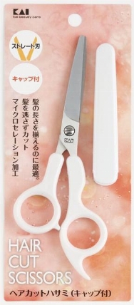 ヘアカットハサミ キャップ付 ロフト