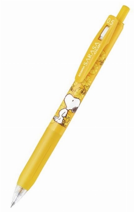 サラサクリップ スヌーピー 0 5mm 黄 ロフト