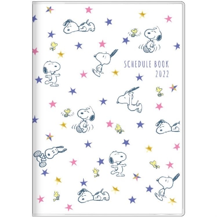 21年10月始まり手帳 月間 B6 スヌーピー 星 ロフト