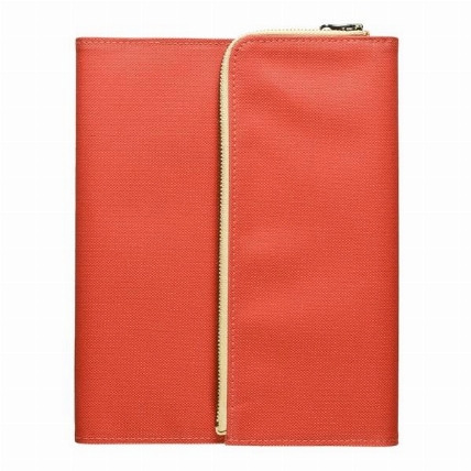 ダイアリーカバー A5 手帳カバー ライトオレンジ ロフト