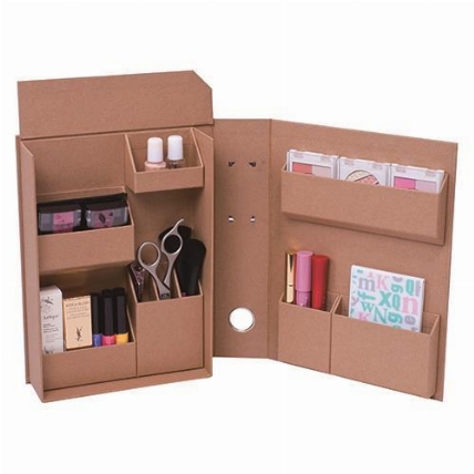 ライフスタイルツール ボックスファイル B5 クラフト ロフト