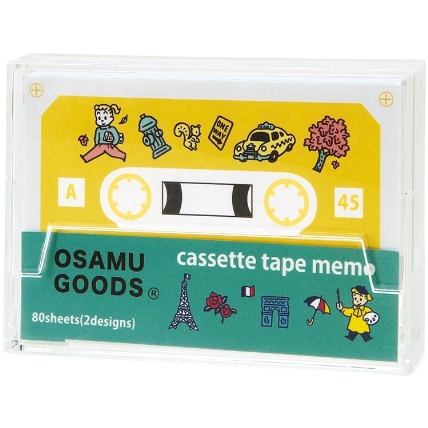 カセットテープメモ トラベル オサムグッズ ロフト