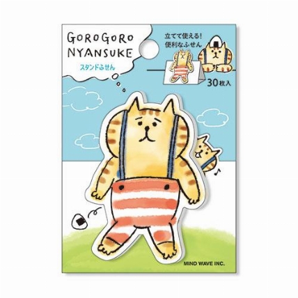 スタンドスティックマーカー ごろごろにゃんすけ おさんぽ 付箋 ロフト