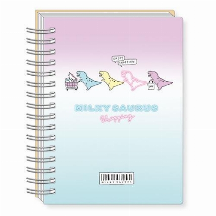 A6シール帳 ミルキーサウルス ロフト