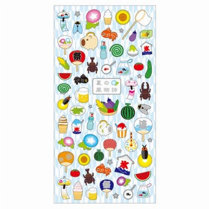 サマーセレクション シール 和紙 夏の風物詩 ロフト サマーセレクション シール 和紙 夏の風物詩 ロフト