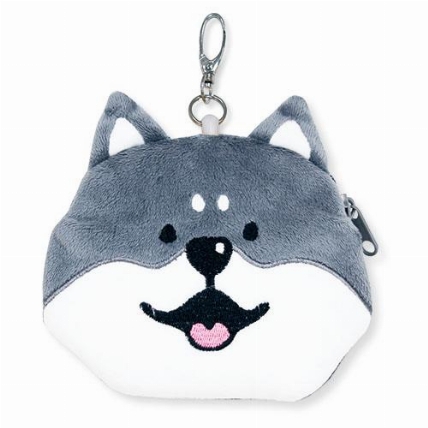 しばんばん ぬいぐるみパスケース くろしばんばん ロフト