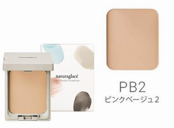 クリアパウダーファンデーション ピンクベージュ2 ロフト