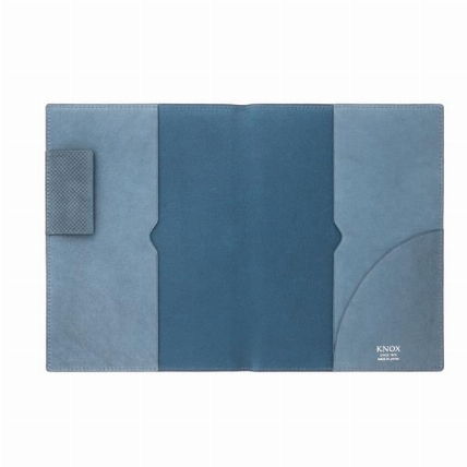 ノートカバー A5 ライトブルー ノックス ロフト