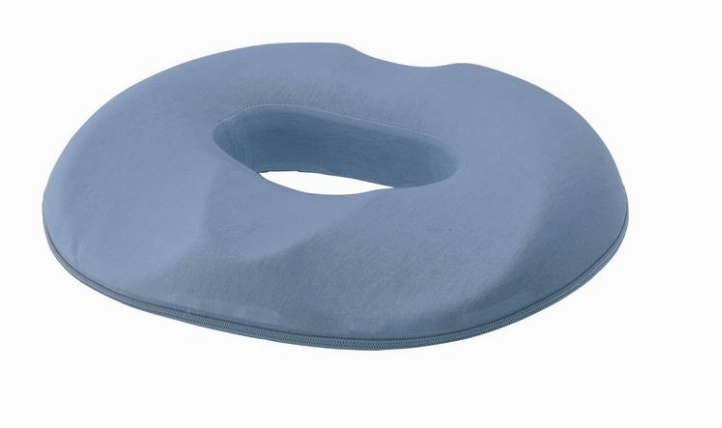 美姿勢円座クッション グレーブルー スワリラ ロフト