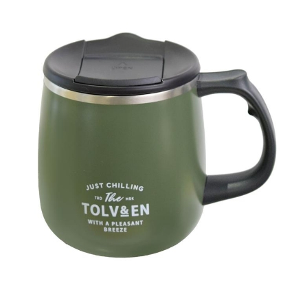 ステンレス サーモマグカップ 400ml トルヴ カーキ ロフト