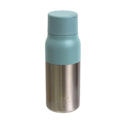 バイカラーステンレスボトル 350ml グリーン チルタイム ロフト