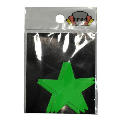 デコシール 星型 蛍光 ロフト