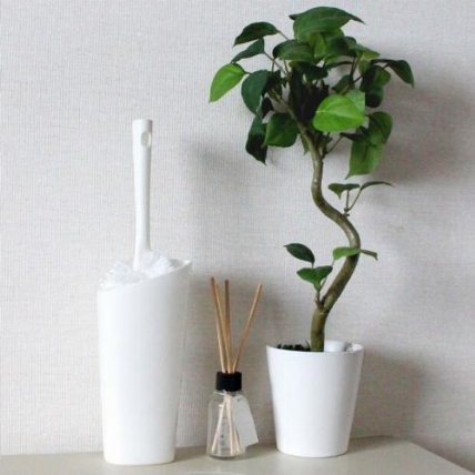 収納に便利なハンディモップ ホワイト ロフト