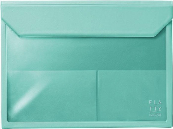 バッグインバッグ サイズ ミントグリーン Flatty フラッティ ロフト