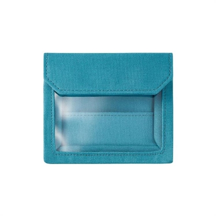 バッグインバッグ カードサイズ 水色 Flatty Works フラッティ ワークス ロフト