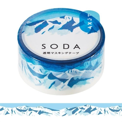 透明マスキングテープ Soda ソーダ アルプス ロフト