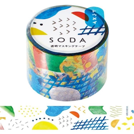 透明マスキングテープ Soda ソーダ パ ツ ロフト