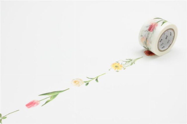 Mt Ex マスキングテープ 花 R ロフト