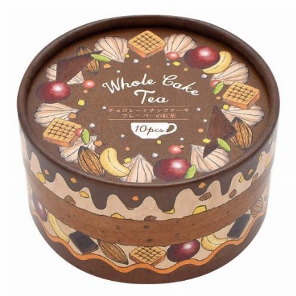 ホールケーキティー チョコレートナッツケーキ 2g 10包 ロフト