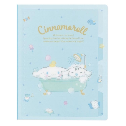 26穴バインダー B5 サンリオキャラ シナモロール ロフト