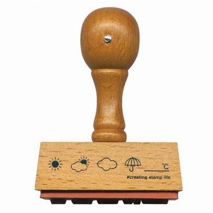 アイラブスタンプハンドル 天気 気温 ロフト